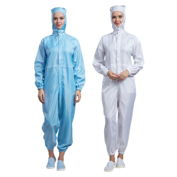 Quality Class 100/Class 1000 Lint-Free Washable Cleanroom Suit for Pharmaceutical and Electronic Industries wholesale
