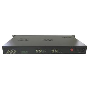 Cheap 4-ch input and 1-ch output 3G-SDI Fiber Optic Extender with extender audio for sale