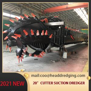 Hydraulic Sand Dredger Vessel ISO9001 Certificated 20 Inch