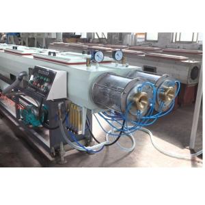 Fully Automatic Twin Screw Extruder , PVC Dual Line Rigid Pipe Making Machine
