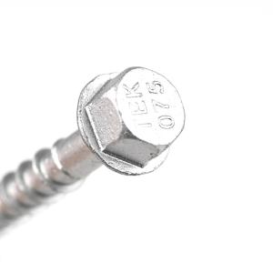 Stainless Steel Hex Head Self Tapping Masonry Screws for Concrete Fire Pipe