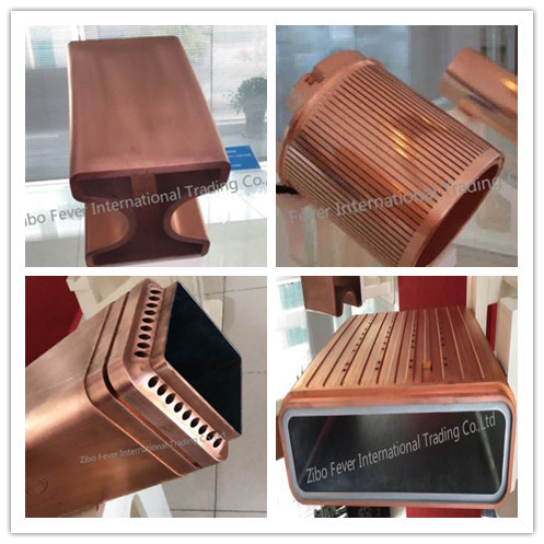 Quality OEM JSM Copper Mold Tube Square Rectangular 104.78mm 47.8kg wholesale
