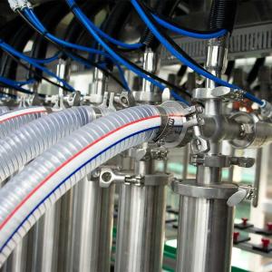 Full Automatic Servo Piston Pump Chutney Specialized Filling Machine With Mixer