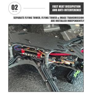 7-Inch Analog FPV Racing Drone with Long Range Remote Control BNF PNP Payload 2