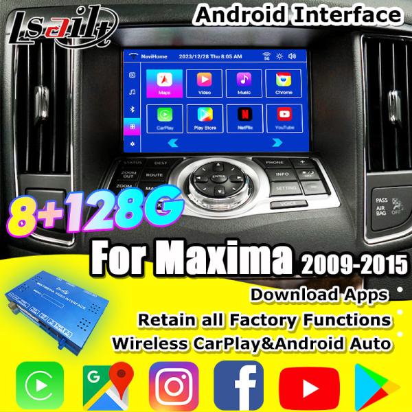 Quality Lsailt 8G CarPlay&Android Video Interface for Nissan Maxima 09-15 Infiniti G37 with Google , YouTube, NetFlix wholesale