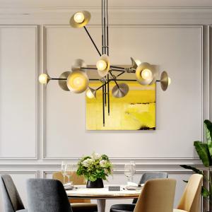Modern Nordic Pendant lamp Gold Trumpet Lamp Vintage Retro Horn delightfull
