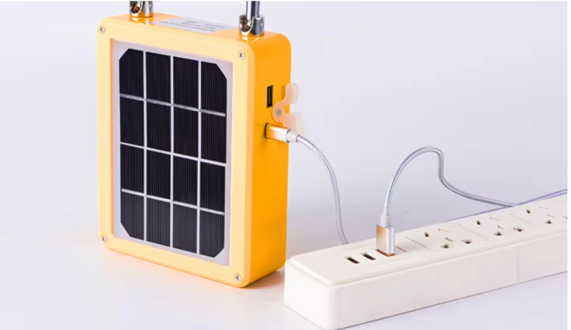 Super bright portable solar work lamp | Three mode lighting | Emergency power bank function | Outdoor camping car emergency