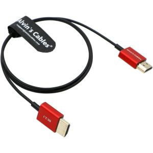 Alvin's Cables 8K HDMI 2.1 Cable 48Gbps High Speed Ultra Thin HDMI Cable For