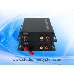 fiber optic stereo audio to RCA converter for 1CH stereo audio over 1 SM/MM