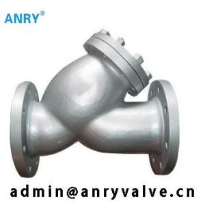 Cheap Flanged RF Y Type Strainer Valve SS304 SS316 CF8 CF8M Body Y Pattern Strainer for sale