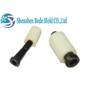 China Natural White Plastic Parting Locks Mould With Nylon Sleeve Alloy Steel Bolt on sale