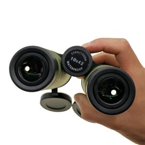 Durable HD 10x42 Binoculars Waterproof ED Glass With Phone Adapter
