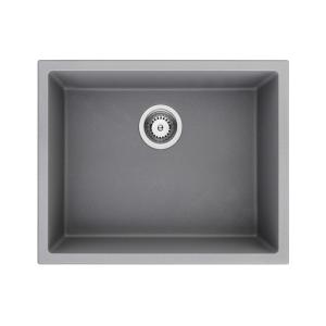 China Under mount single bowl artificial quartz stone /composite granite sink on sale