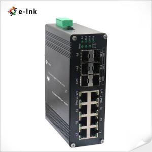 Managed PoE Switch L2+ 8 x PoE + 6 x SFP Ports 10/100/1000M 802.3at PoE Switch DIN rail Installation