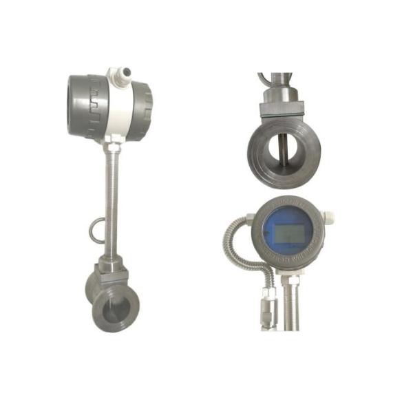 High Temperature Liquid Vortex Flow Transmitter Up To 350℃ Good Medium