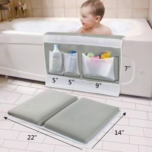 Child Bath Kneeling Pad , Quick Drying Bath Kneeler And Elbow Rest