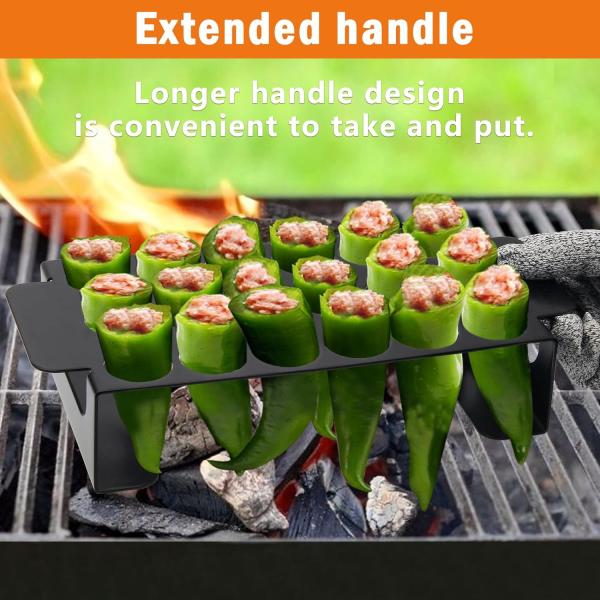 ISO9001 Rohs CE 16949 Standard Grill Rack for Chili Nonstandard Jalapeno Popper Rack