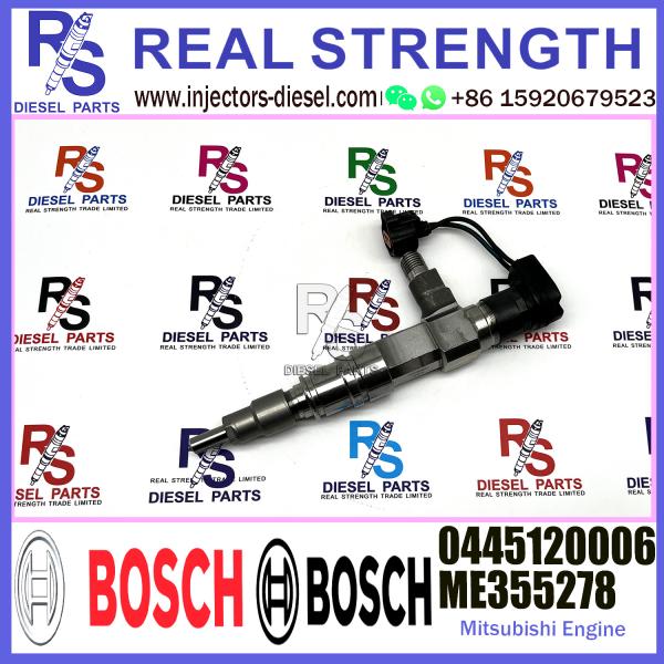 Diesel Common Rail Fuel Injector ME355278 0445120006 For Mitsubishi Fuso 6M70