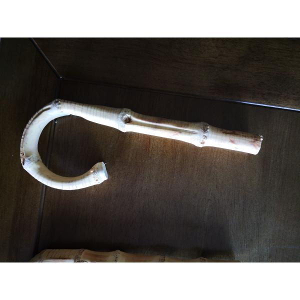 Quality Bamboo wooden Handmade bag Handle with metal hardware wholesale