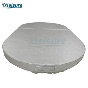 China Warranty-protected  Oval Spa Thermal Cover Vinyl Hot Tub Spa Lid For Cedar Barrel Hot Tub Bathtub on sale