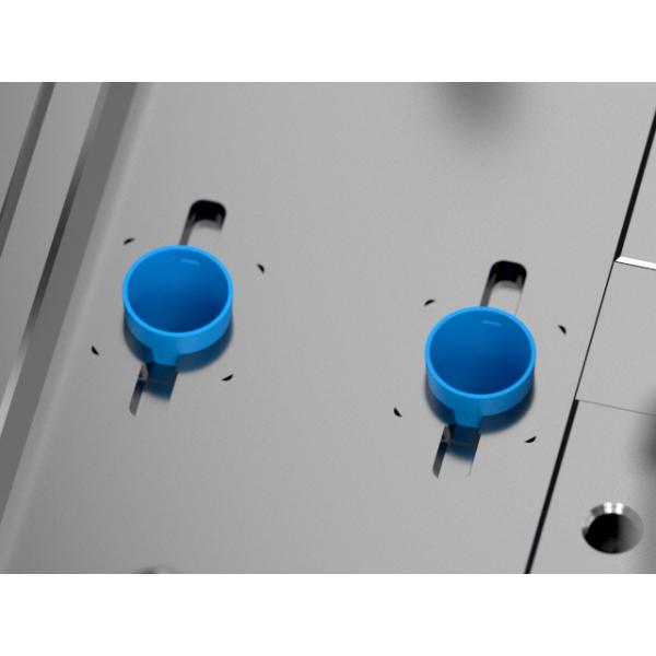 Cigarette cartridge holder+oil tank (2+2) / Cold runner / Three-plates mold No.24501