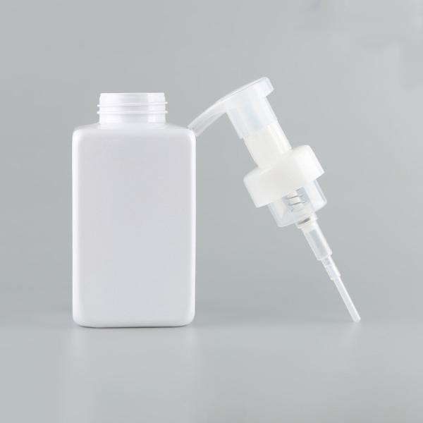 Quality Skin Care Square 250ml 450ml Plastic Lotion Containers wholesale