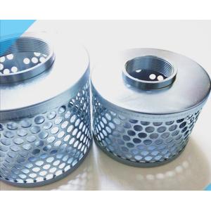 1-8 steel Suction Tin Galvanezed Can Strainers stainless steel Suction Filter