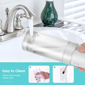 Household Dental Pulse Ultrasonic Water Flosser Usb Rechargeable