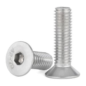 Thread Length 12mm Countersunk Carriage Bolts with 6mm Shank Diameter