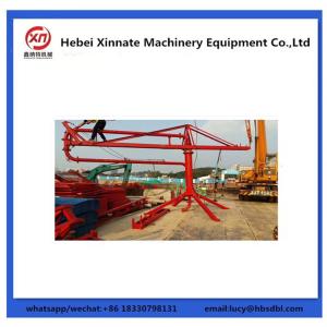 China 12m 18m Concrete Boom Placer Manual Electric on sale