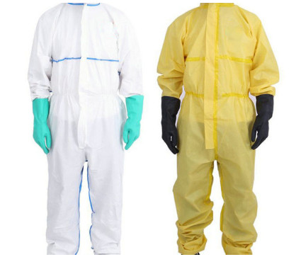 Quality Adults Breathable 	Disposable Protective Coveralls With Elastic In Hood wholesale