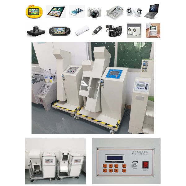 ASTM D5276 IEC60068 Earphone Interphone Computer Height Fall Down Repeatedly Drop Fatigue Tester