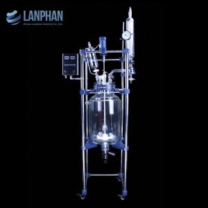 30L Borosilicate Stirring Glass Jacketed Lab Reactors