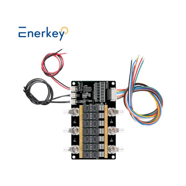 Quality Enerkey Hardware BMS 7S 200A Peak 300A Li-ion Lithium Battery Pack with Balancing Function wholesale