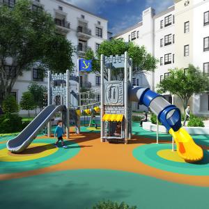 Customized Children Playground Slides Outdoor Amusement Park