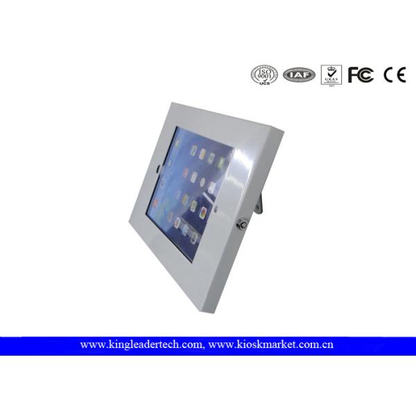 Quality 9.7" Metal Security Ipad Kiosk Enclosure for ipad 2 / 3 / 4 / ipad air wholesale