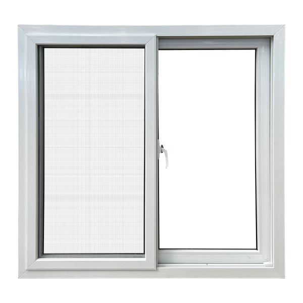 Quality PVC Tempered Glass Sliding Window With Fly Screen Double Glazed Sliding Windows wholesale