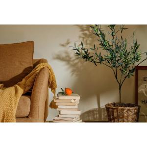 China Artificial Indoor Potted Plant Olive Tree 120cm 160cm No Maintennance Floor Plant on sale