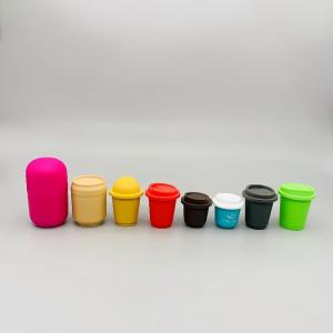 China Coffee capsule plastic cup Food grade freeze-dried powder Cold brew instant powder Meal replacement powder Same style capsule cup on sale