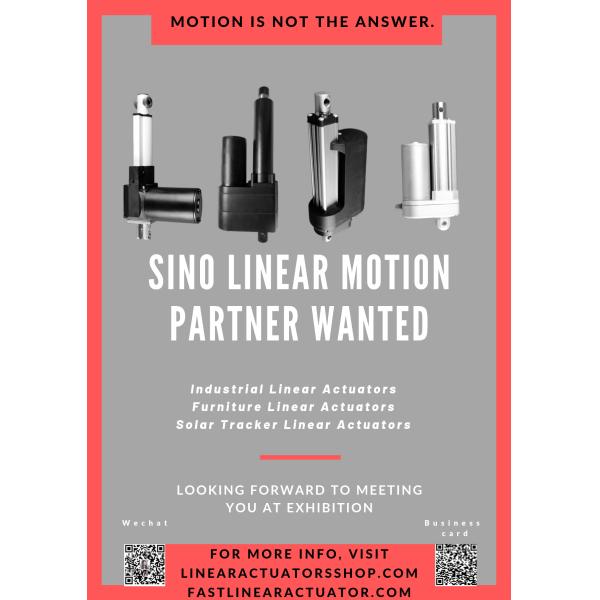 Customize Stroke Brush DC Motor Linear Actuator 1200N 5mm/S CE Marked