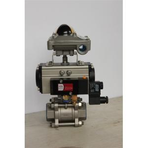 AT075S Spring Return Pneumatic Valves Actuator AT pneumatic actuator for valves