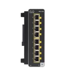 Cheap Industrial-Grade Cisco Module IEM-3400-8T= 8-Port Gigabit , Rugged Design , TSN Support for sale