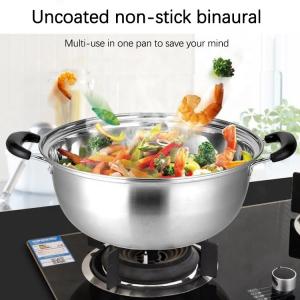Best Selling Silver Kitchen Cookware Nonstick Steamer Pots Set Food Steamers