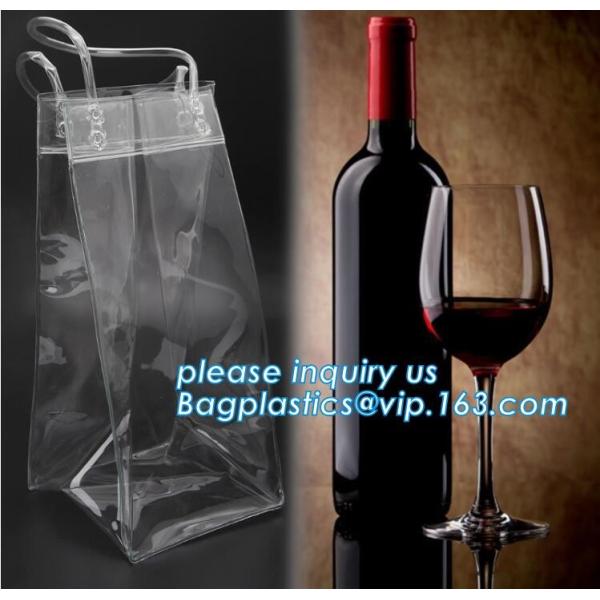 Eco friendly PVC CUSTOM ECO TOTE BAG, WINE HANDLE BAG, HANDY BAG, WINE CARRIER