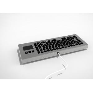 IP65 Metal Industrial Keyboard No Mounting Needed With Function Keys