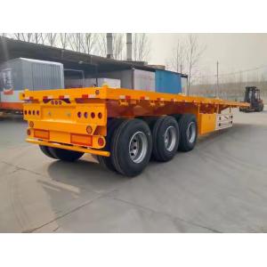 CIMC 2.00" King Pin 3mm Anti Slip Floor Plate With 12R22.5 Tire Specs 12 Set