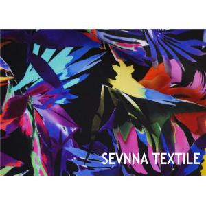Circular Knitting Recycled Material Fabric , Swimwear Material Fabric With