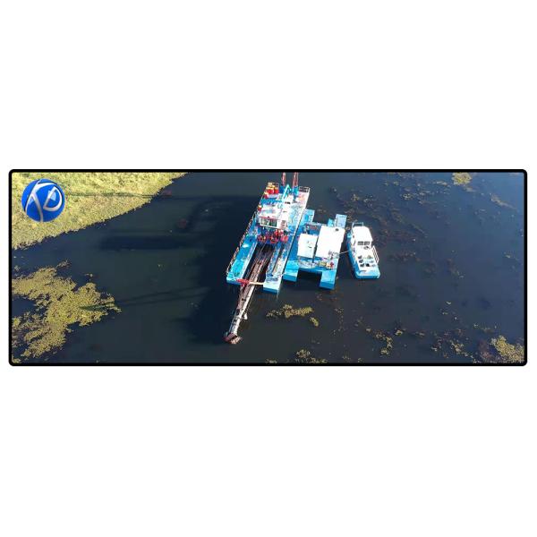 River Dredging CSD150 River Sand Mining Equipment 6 Inch With Sand Suction Pump