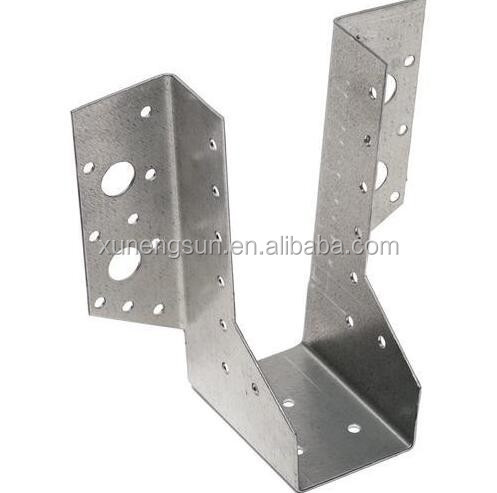 Quality Nonstandard Hot Dipped Galvanized 2x6 Deck Joist Hanger with Black Coating wholesale