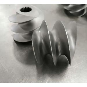 Durable CWJ70 High Efficiency Double Flighted 60HRC Extruder Screw Elements